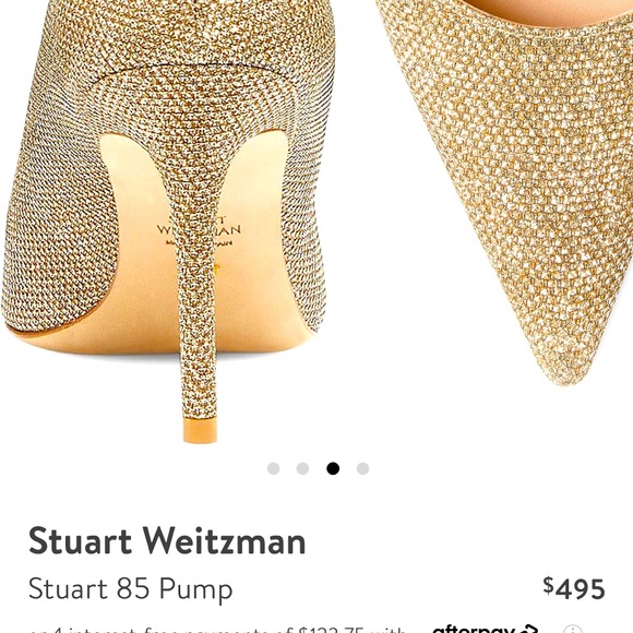 Stuart Weitzman 85 cm pump. Size 5 never worn - Picture 2 of 3
